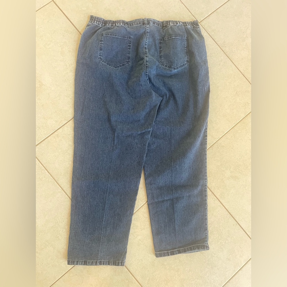 Denim Pedal Pushers